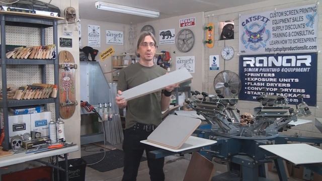 How To Screen Print: Choosing The Correct Pallet Size On Press смотреть онлайн