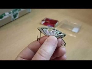 Распаковка посылки с блесной цикадой Ooshima Vibefin 6008