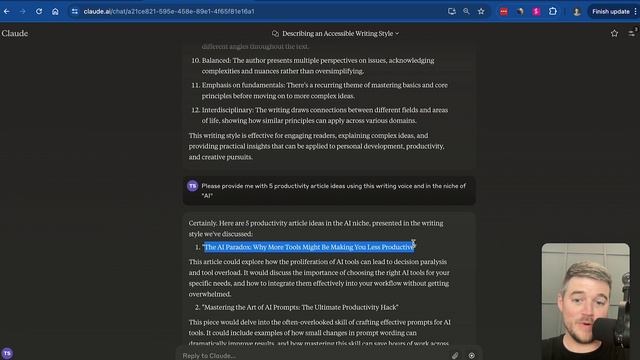 Write Like a Famous Author with Claude AI смотреть онлайн
