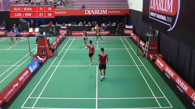 Lukhi Apri Nugroho/Ririn Amelia (Djarum Kudus) VS Alvin Musaddiq/Khaeriah Rosmini (Pelatprov Sulsel смотреть онлайн