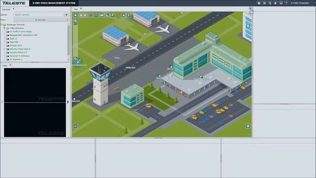 Teleste S-VMX - A Smart Tool For Building A Future-Proof Security Ecosystem At Airports