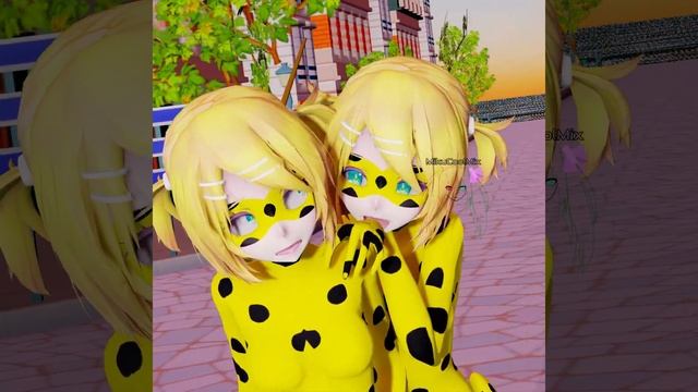 MMD Rin Kagamine inferno смотреть онлайн
