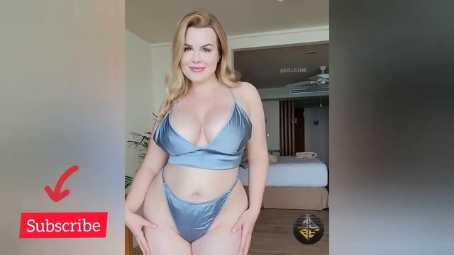 Lilli Luxe Plus size model - curvy body outfits | Behind the scenes HD смотреть онлайн