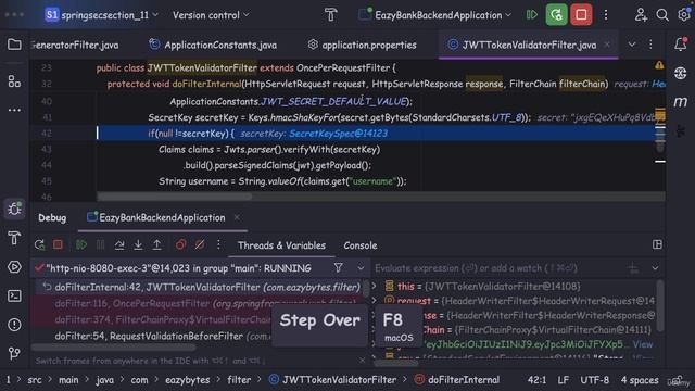 117 Validating the JWT token expiration scenario смотреть онлайн