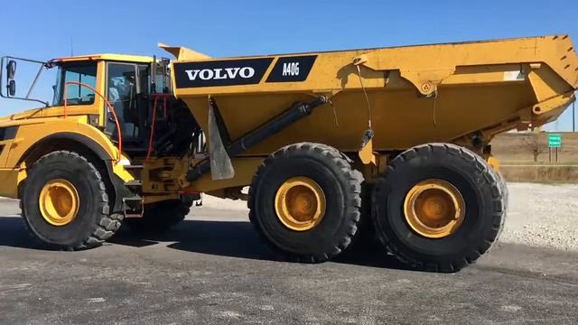 2015 VOLVO A40G For Sale смотреть онлайн