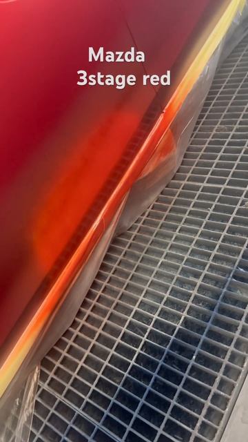 #painters life@mazda#3stage red#paint code 46v#painting cars #glasurit 90 line смотреть онлайн