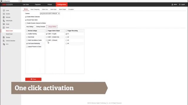 ColourVu Camera with Flashing Lights and Custom Audio Alarm. смотреть онлайн
