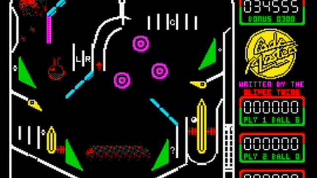 Hyperspin - ZX Spectrum - Advanced Pinball Simulator (1990) (Codemaster) смотреть онлайн