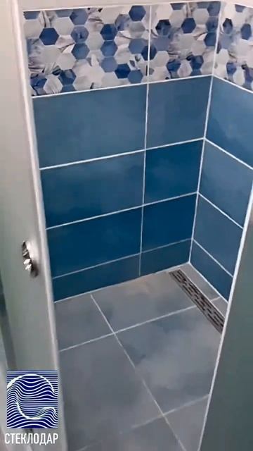 Душевая кабина из стекла Раздвижная Купе смотреть онлайн