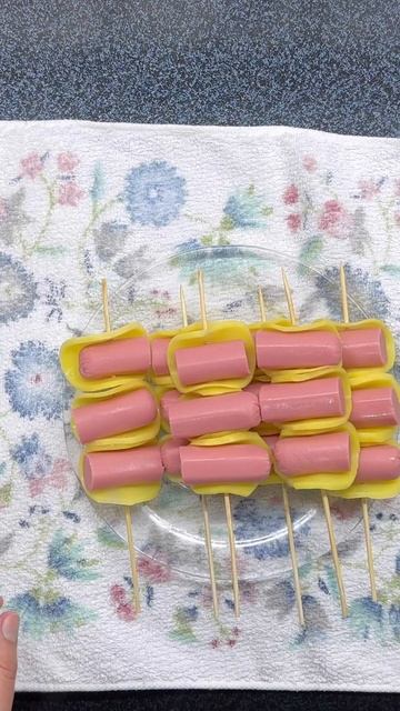 Сосиска с картошкой 🍢