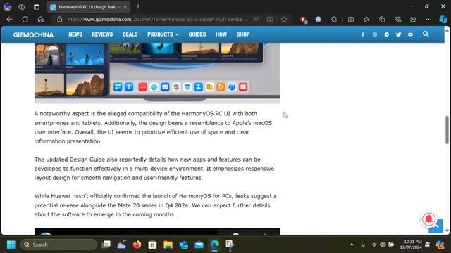 harmony os for pc is coming soon according to a report смотреть онлайн