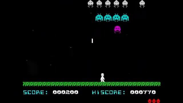 Super Crap Invaders Review for the Sinclair ZX Spectrum by John Gage смотреть онлайн