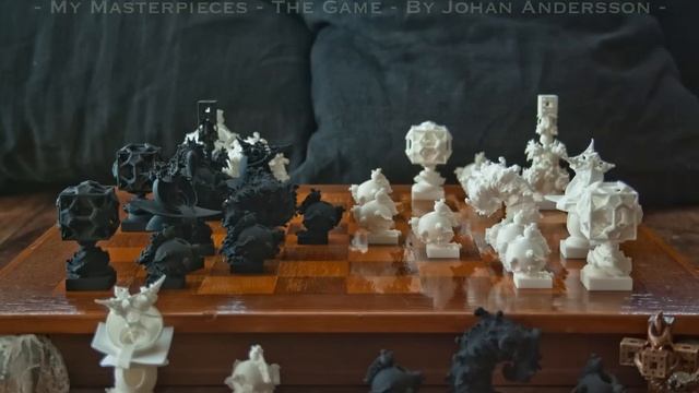 3D Printed Fractal Chess Set - The Surreal Game смотреть онлайн