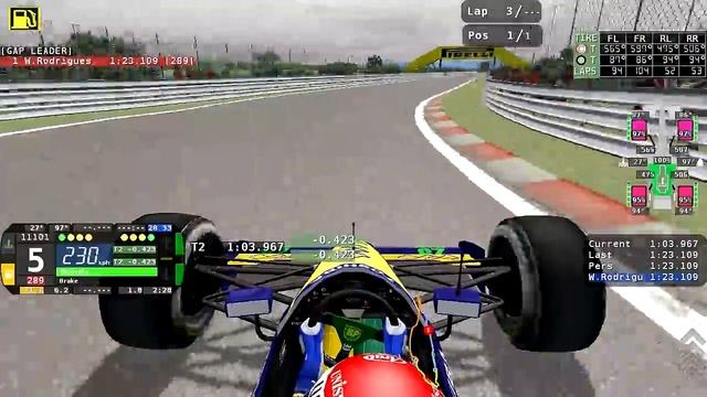 [rFactor] Espo Larrousse F1-Lamborghini LC90 @Montreal with Eric Bernard | Mod SRM 1990 2.0 смотреть онлайн