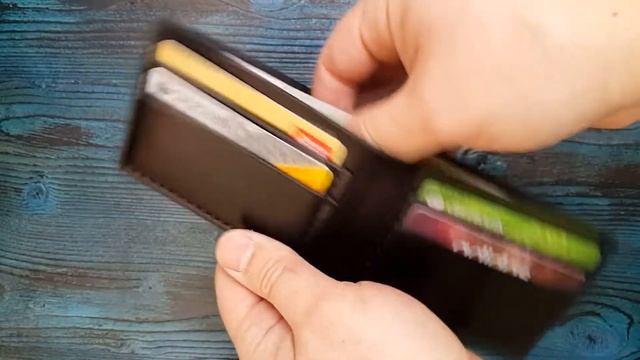 Именной кошелек ручной работы Cansoff смотреть онлайн