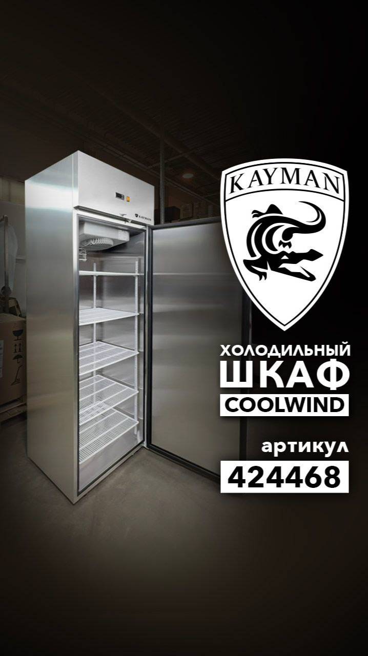 Холодильный шкаф Kayman COOLWIND А500-ХН смотреть онлайн