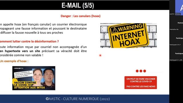 AASTIC - JDAS2022 : séance (3/3) sur la culture numérique смотреть онлайн
