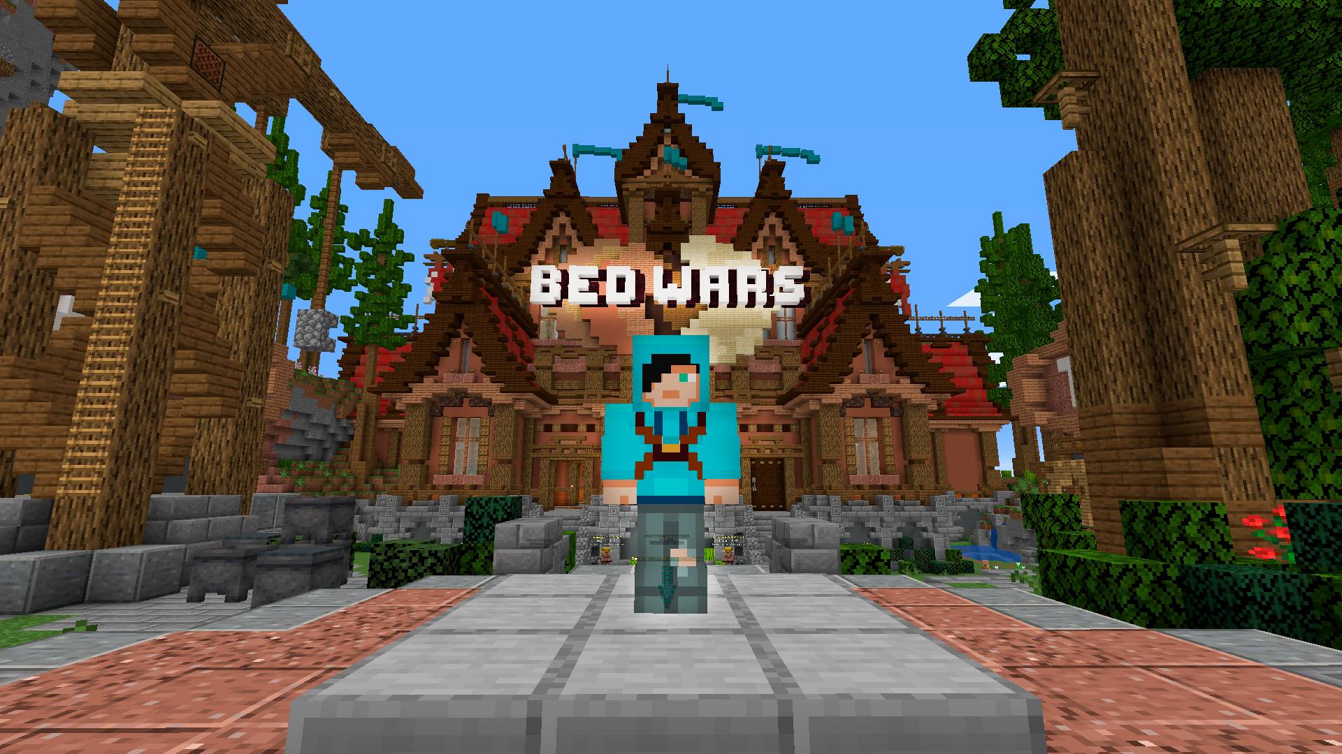 Люто тащю в BEDWARS смотреть онлайн