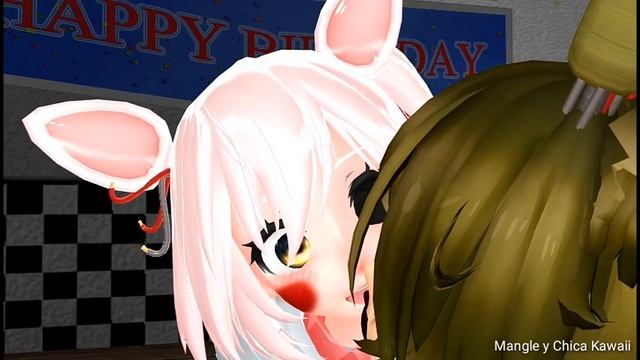 • MMD X FNAF • Mangle x Springtrap • смотреть онлайн