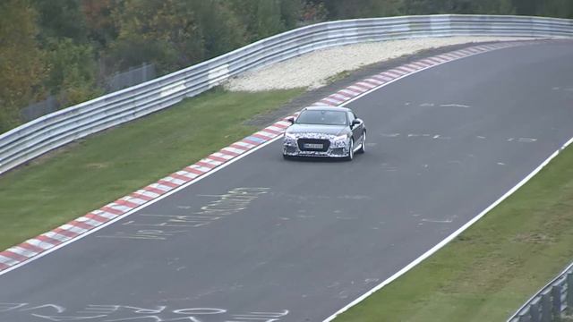 2016 Audi TT RS spied testing at the Nurburgring смотреть онлайн