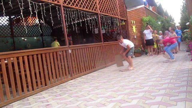 Преодоление болота...