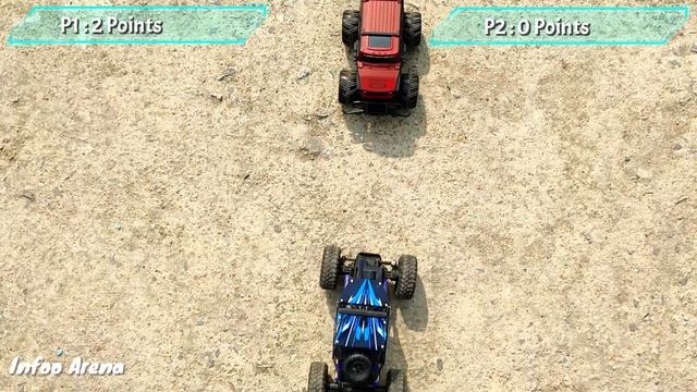 Mini RC Car Race | RC Monster Car Vs RC Off-road Car | Car Vs Car Fight смотреть онлайн