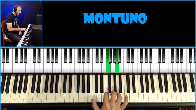 Latin Piano Lesson - How To Play Easy Montuno смотреть онлайн