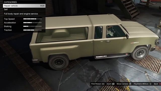 GTA 5 - Vapid Bobcat XL with worn secondary смотреть онлайн