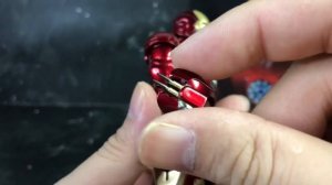 Iron Man MK3 ZD Toys Light Up Version 1/10 Scale Unboxing & Review