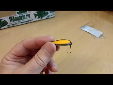 Распаковка посылки с блесной Akara Chub Time Megami по заказу Fmagazin