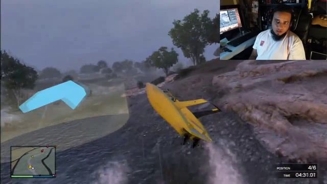 GTA 5 Online: CW's Twisted Boat Race!