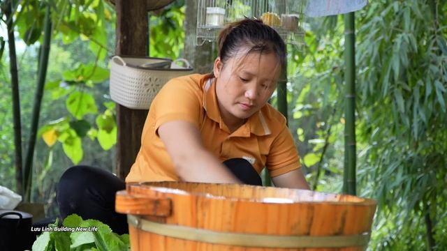 Rainstorm Crisis, Harvesting Vegetables & Melons - Luu Linh Building New Life
