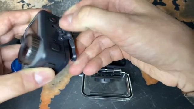DJI Osmo Action Waterproof Case unboxing смотреть онлайн