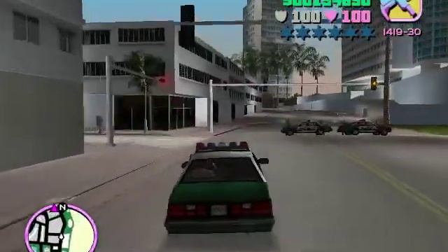 GTA : Vice City - Mission#31 - "Cop Land" - (HD) смотреть онлайн