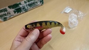 Распаковка посылки с силиконовой приманкой Rage Pro Shad Super Natural