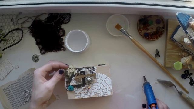 Scrap-tutorial: Chest decoration / Декорирование шкатулки смотреть онлайн