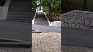 Нелегкая дорога в санаторий Прогресс, считайте ступеньки