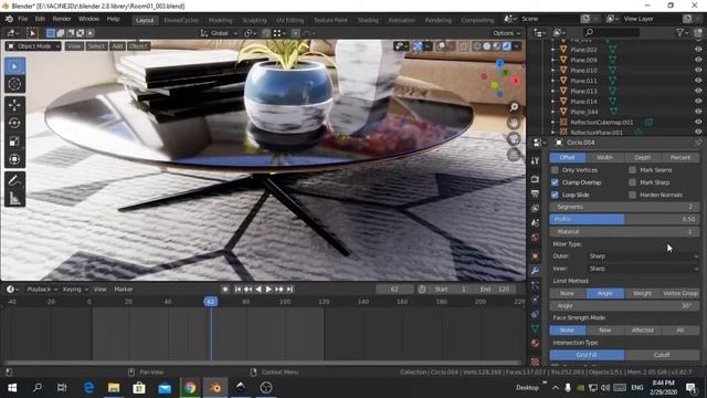 Having good reflection _Blender eevee 2.8_ using Weighted Normal смотреть онлайн