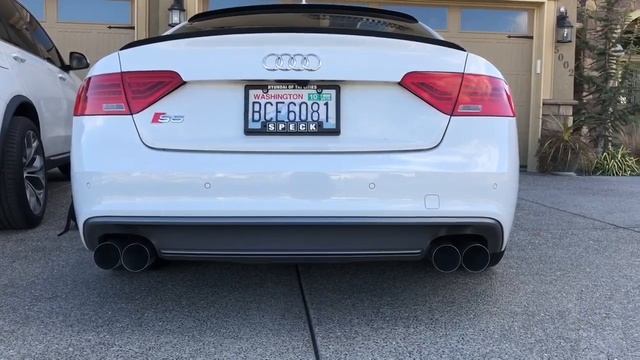 Audi S5 V6 Muffler Delete