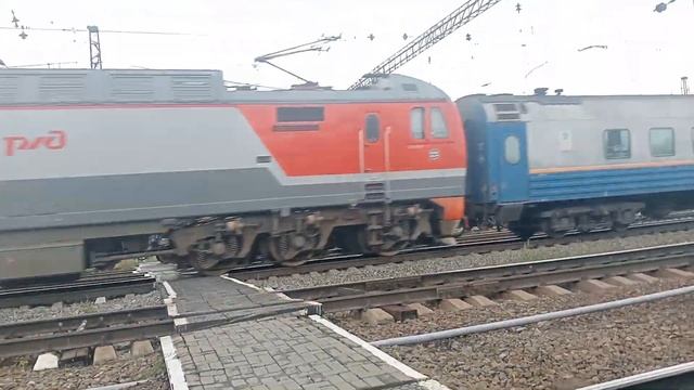 ЭП2К с пасажирником смотреть онлайн