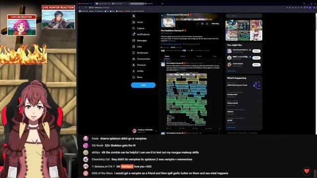 ASCENDED OWLEN PLEASE. oh also new peony I guess FEH CHANNEL REACTION (LEM, HUNTER) смотреть онлайн