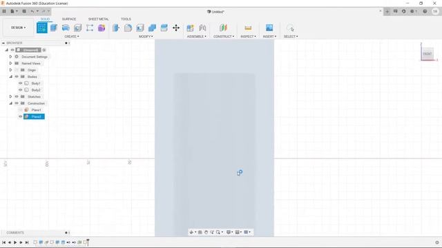 Fusion 360: How to loft from a curved surface смотреть онлайн