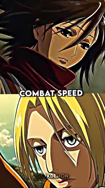 Mikasa VS Annie