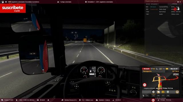 Euro Truck Simulator 2 Multiplayer Server Simulacion 1