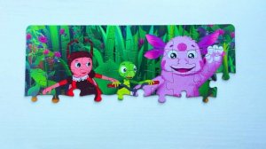 Лунтик и его друзья – Собираем пазлы для детей | Funny Liza