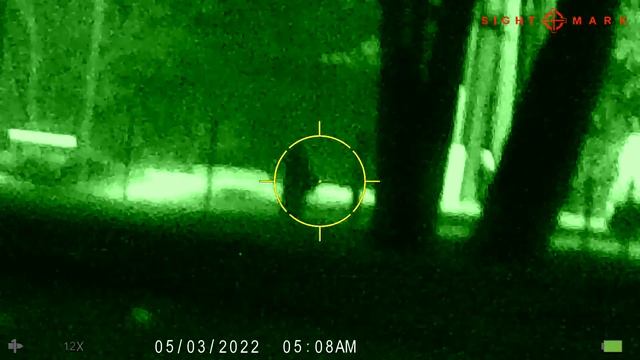 S.M. Wraith 4x32x50 Night mode ,no illuminater. 300 yards under street light. смотреть онлайн