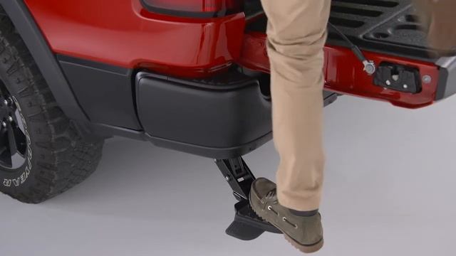 Power Side Steps  Bed Step  How To  2021 Ram 1500 DT