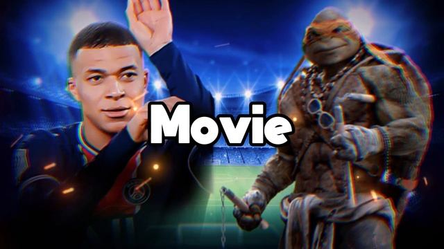 Mbappe 🆚 Ninja Turtle 💥😎 смотреть онлайн