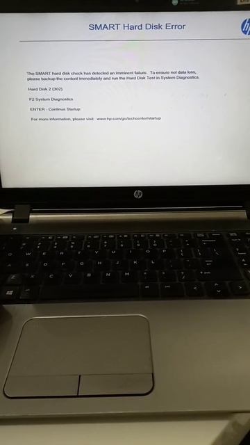 SMART Hard Disk Error l F2 Diagnosed or Enter Continue #ithelp #ITHelp #shorts #hdd #error #ram смотреть онлайн