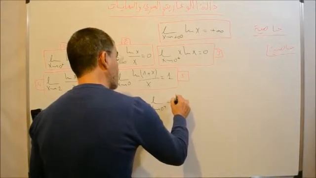 دالة اللوغاريتم النبيري :النهايات مع البرهان смотреть онлайн